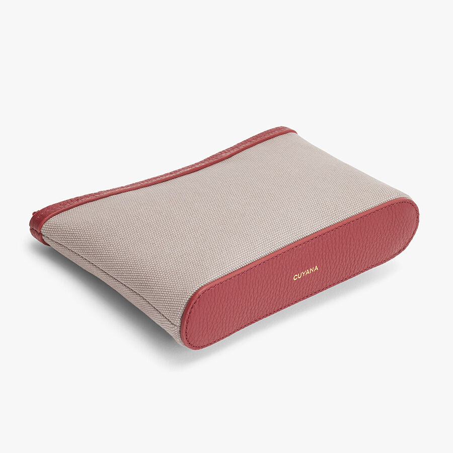 Mini Canvas Zipper Pouch