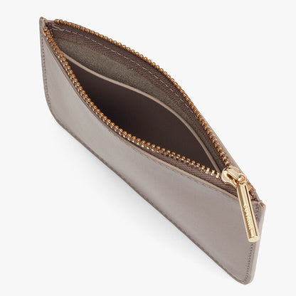 Zero Waste Slim Leather Pouch