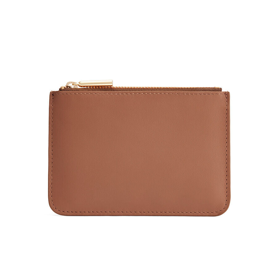 Zero Waste Slim Leather Pouch