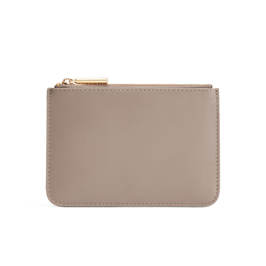 Zero Waste Slim Leather Pouch