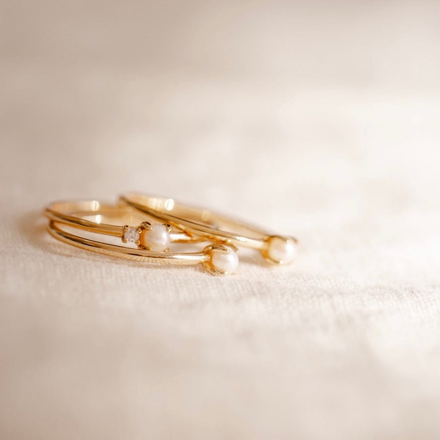 Petite Pearl Ring | Final Sale