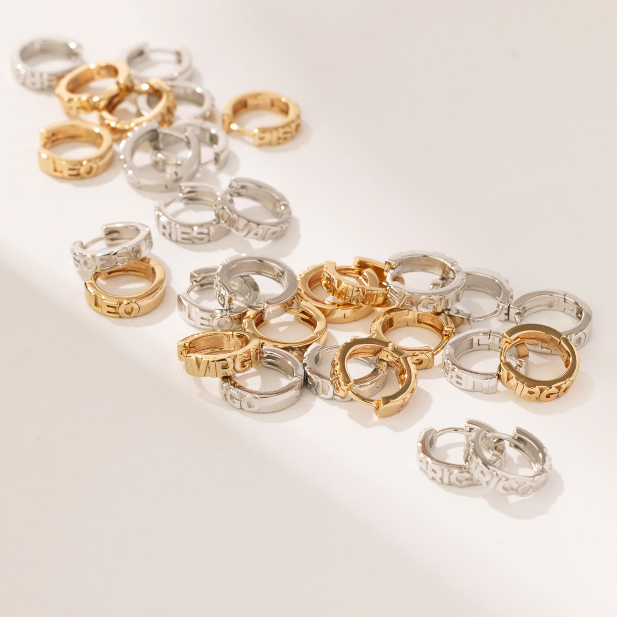 Pisces Huggie Hoop Earrings | Final Sale