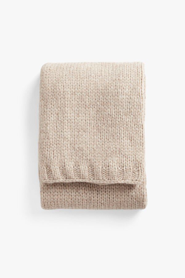 Alpaca Chunky Oversized Blanket