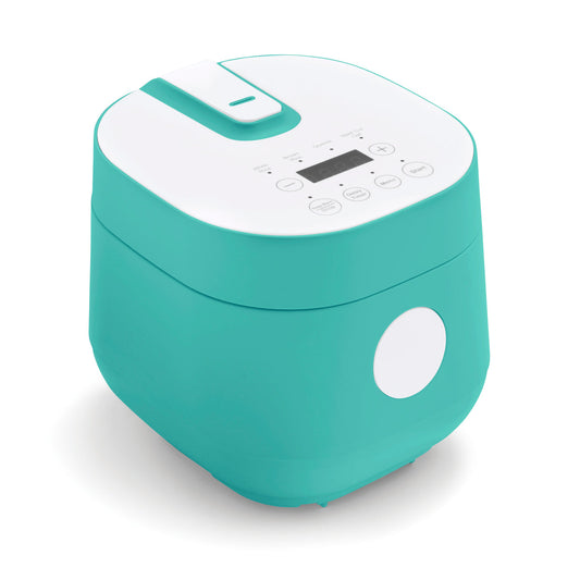 GreenLife 4-Cup Rice & Grains Cooker | Turquoise