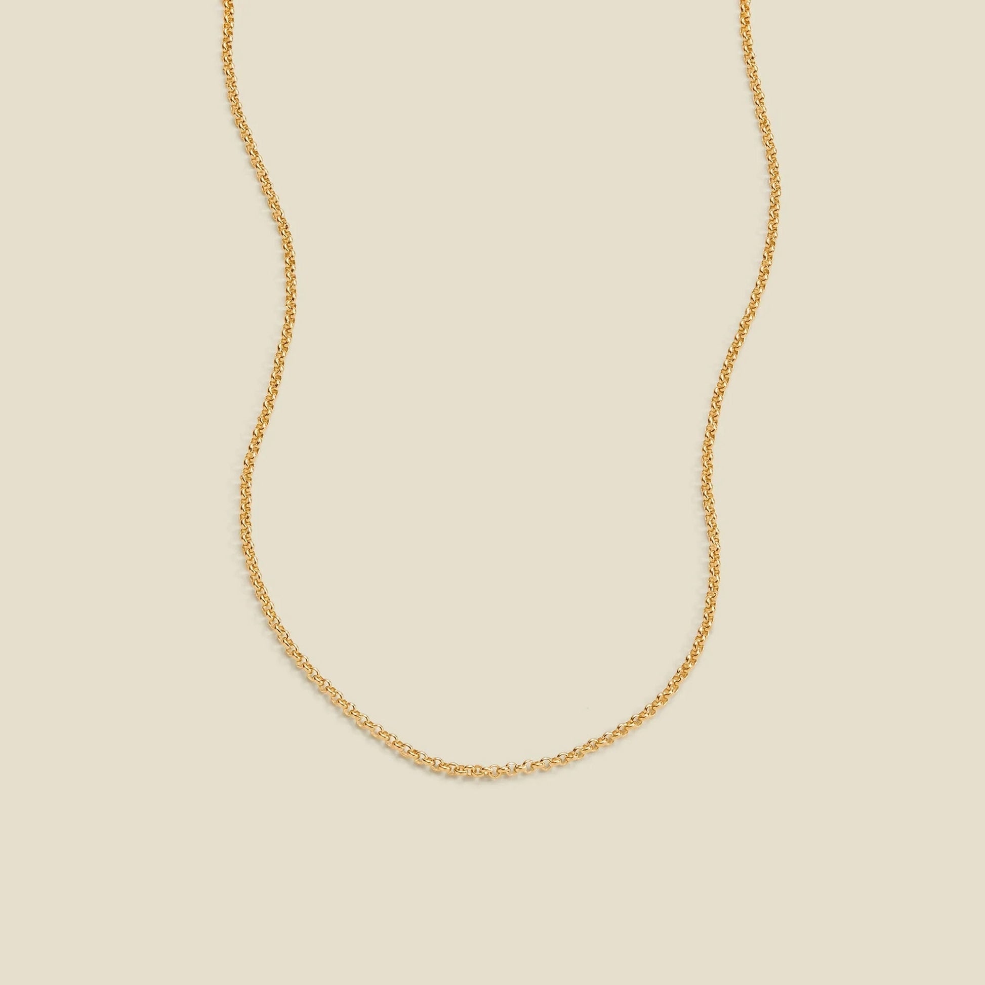 Rolo Chain Necklace