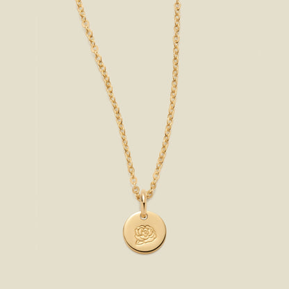 September Birth Flower Necklace