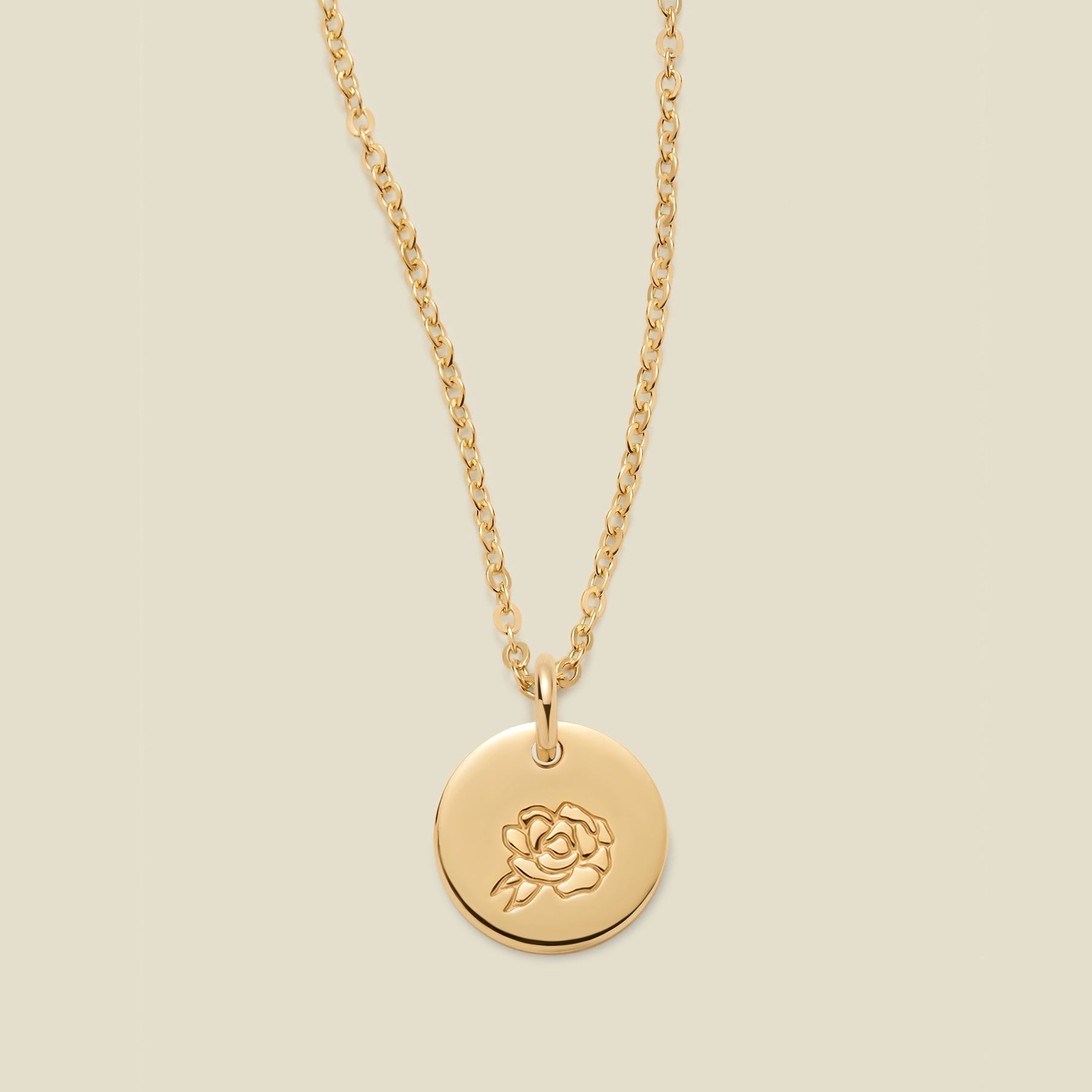 September Birth Flower Necklace