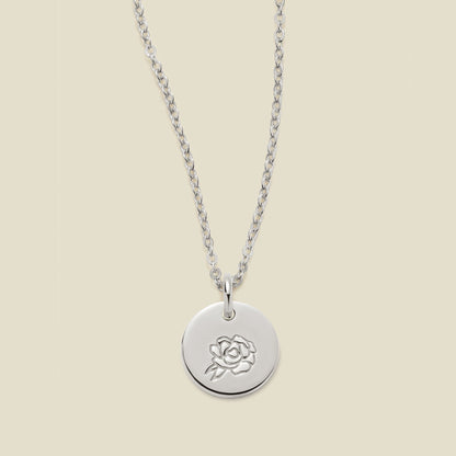 September Birth Flower Necklace