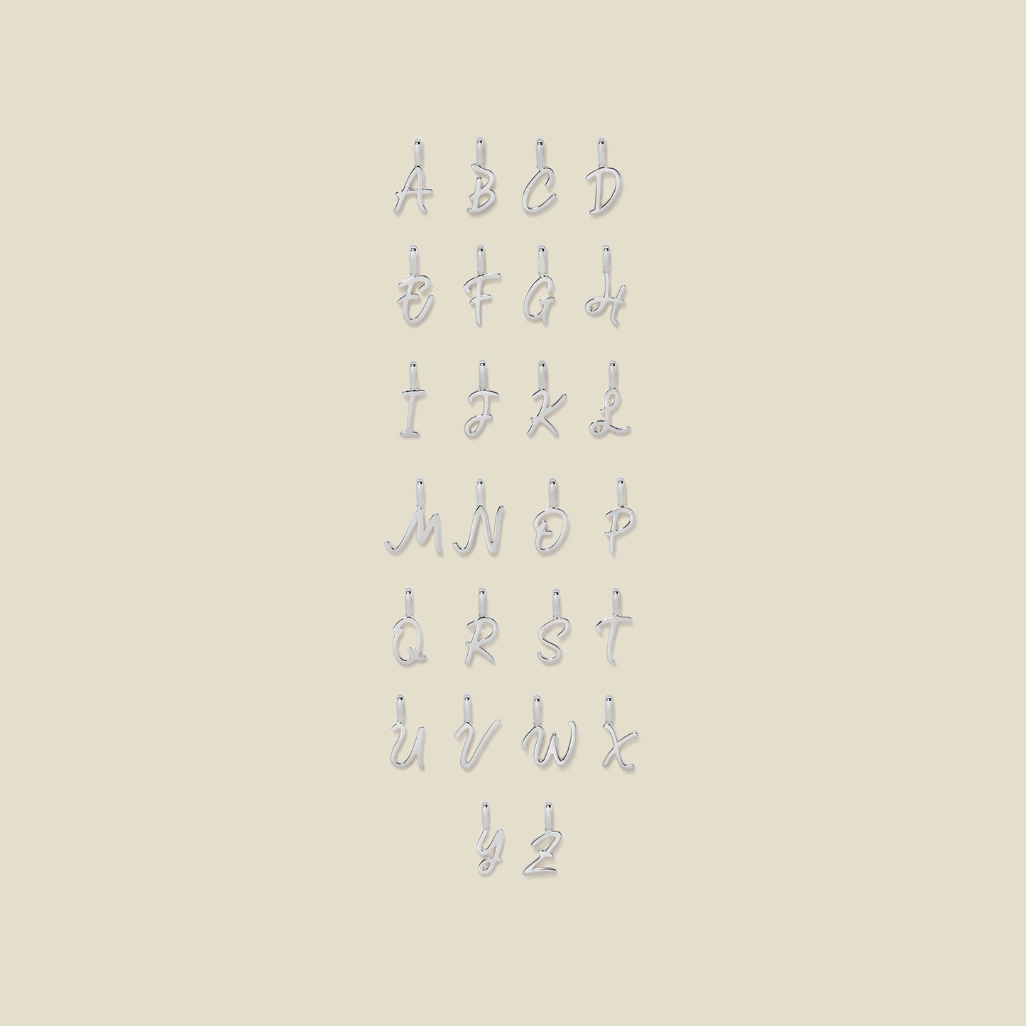 Script Initial B Charm