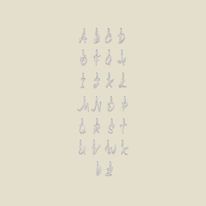 Script Initial B Charm