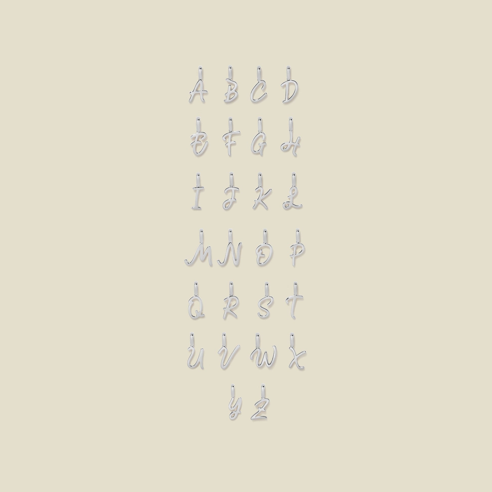 Script Initial P Charm