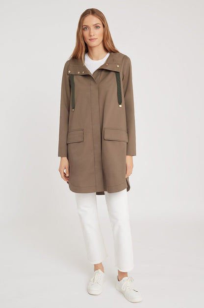 Pleat-Back Anorak