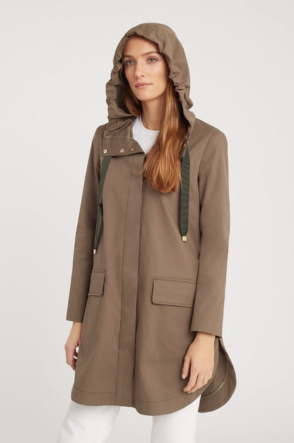Pleat-Back Anorak