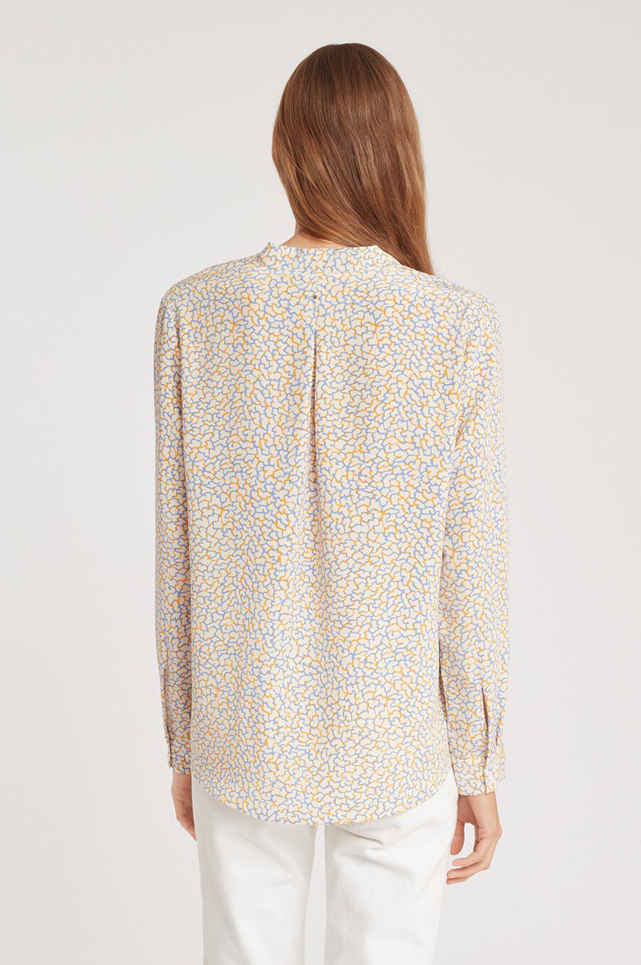 Silk Wrap Blouse