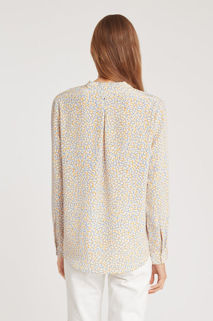 Silk Wrap Blouse
