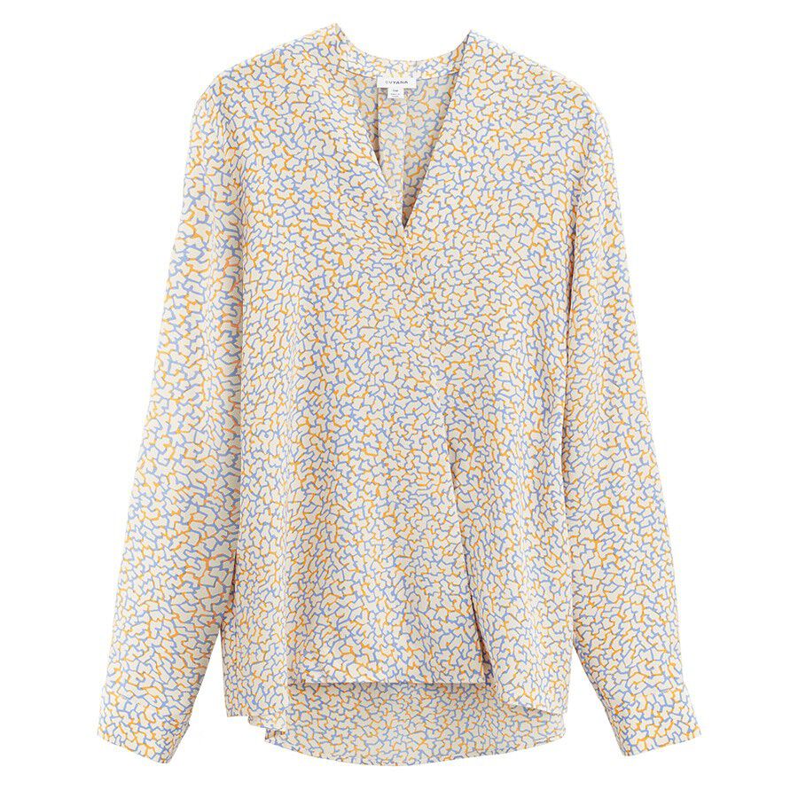 Silk Wrap Blouse