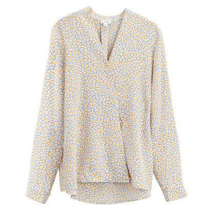 Silk Wrap Blouse