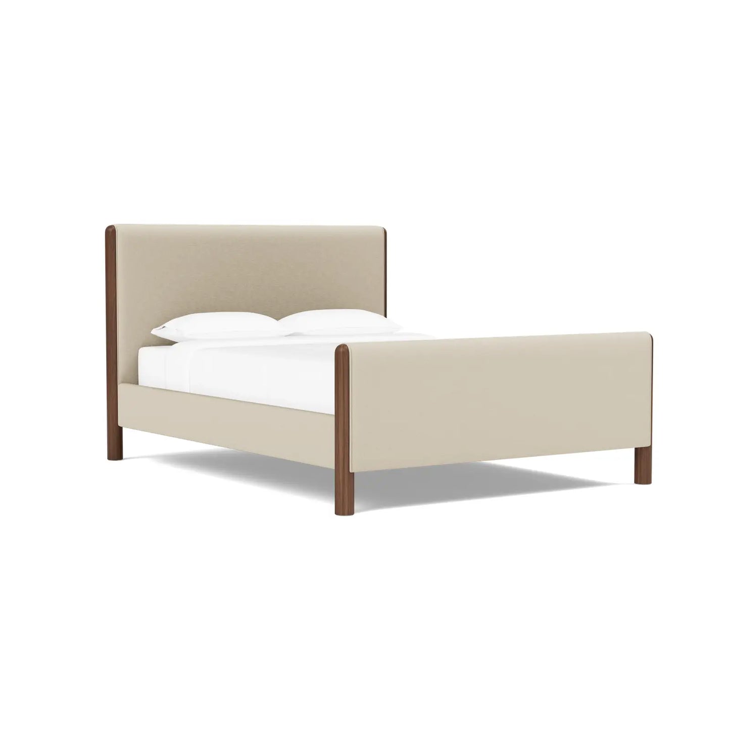 Laurel Bed with High Footboard