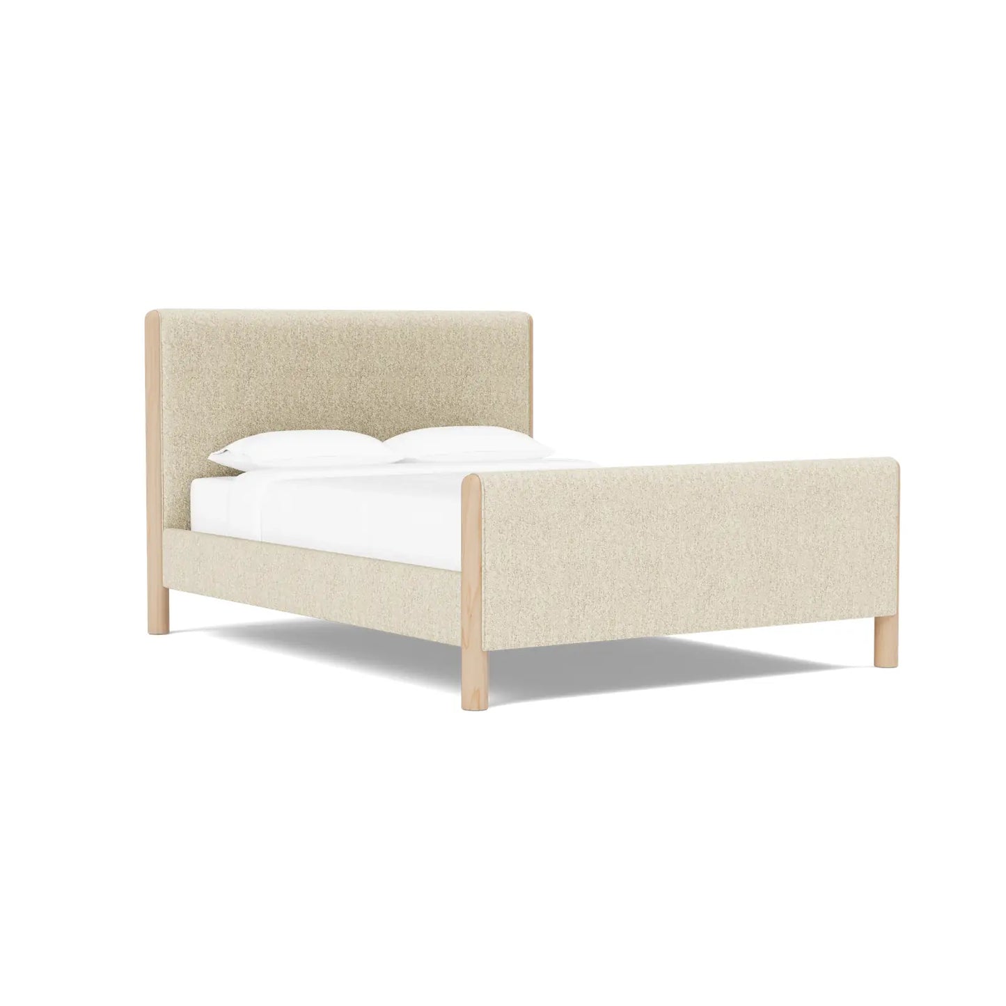 Laurel Bed with High Footboard