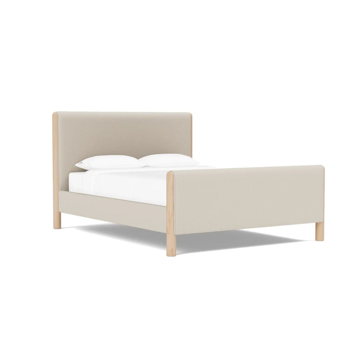Laurel Bed with High Footboard