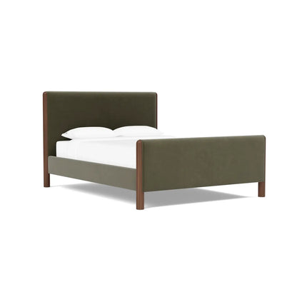 Laurel Bed with High Footboard
