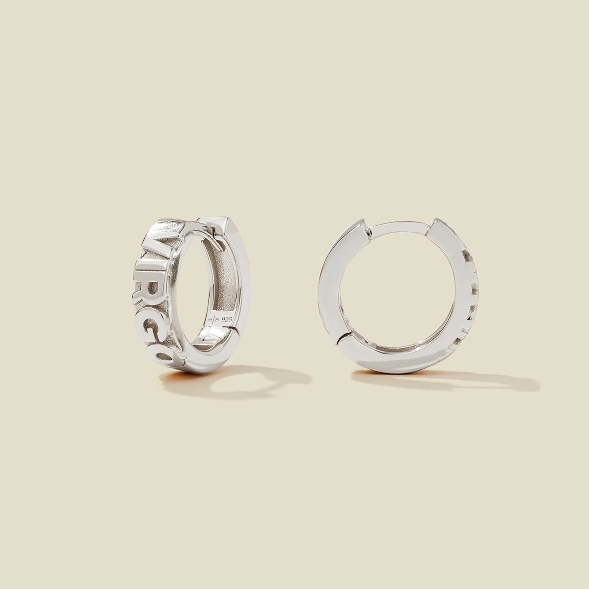 Virgo Huggie Hoop Earrings | Final Sale